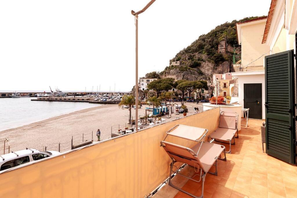 Casa Del Pozzo Sulla Spiaggia Cetara Buitenkant foto